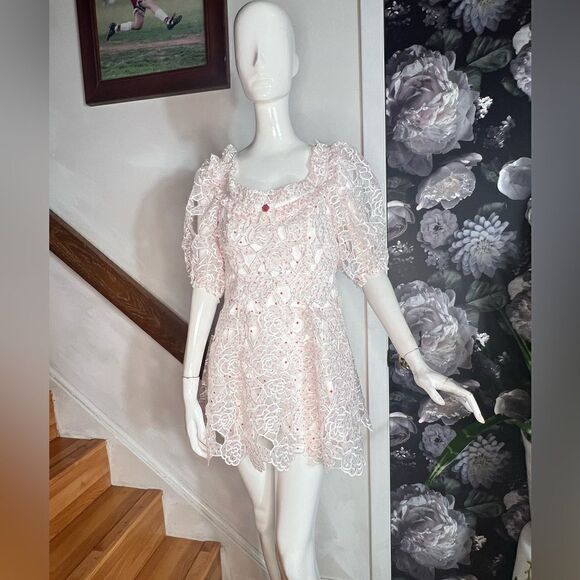 For Love & Lemons Aphrodite Mini Dress/  size S - Picture 7 of 12